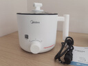 美的（Midea）電煮鍋 電熱鍋 小電鍋 宿舍小鍋 學(xué)生寢室一體泡面小火鍋多功能鍋 XZE1612 1.7L【國家補貼】 曬單實(shí)拍圖