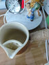 京東京造圍爐煮茶烤奶罐茶煮茶器家用室內奶茶陶瓷茶壺月牙粗陶側把煮茶壺 曬單實(shí)拍圖