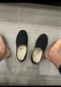 3515老北京布鞋男工作鞋軟底休閑鞋透氣一腳蹬傳統布鞋 黑色  42 曬單實(shí)拍圖