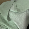潔麗雅純棉被套單人200x230cm單件抗菌被罩床單四件套學(xué)生宿舍三件套 千尋綠【A類抗菌 適合裸睡】 三件套【適 150cm*200cm 被芯】 曬單實(shí)拍圖
