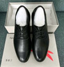 紅蜻蜓真皮男鞋秋冬舒適商務(wù)休閑皮鞋高級正裝德比鞋婚鞋WTA7376黑色40 曬單實(shí)拍圖