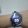 華為（HUAWEI）手表WATCH GT 5【咨詢享優(yōu)惠】運(yùn)動(dòng)智能兩周續(xù)航藍(lán)牙通話體溫心率血氧健康監(jiān)測(cè)送男女朋友禮物pro4 46mm幻夜黑【皮表帶+貼膜】 曬單實(shí)拍圖