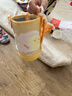 膳魔師（THERMOS）兒童保溫杯開(kāi)學(xué)必備吸管杯直飲水杯小學(xué)生水壺貓狗系列3歲550ml黃 曬單實(shí)拍圖