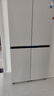 美的（Midea）首創(chuàng)45cm超薄嵌入餐邊柜家用客廳冰箱左餐右廚大容量底部散熱十字四開(kāi)門(mén)國(guó)家補(bǔ)貼BCD-427WUSGPZM 曬單實(shí)拍圖