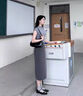 羅蒙半身裙女2024秋冬新款植絨波點(diǎn)后開(kāi)叉高腰顯瘦直筒裙子中長(cháng)款一步 灰色裙長(cháng)70cm] S 曬單實(shí)拍圖