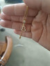 鈦鋼氣質(zhì)葫蘆吊墜項鏈女輕奢小眾設(shè)計精致鎖骨鏈高級感時尚毛衣鏈 微鑲葫蘆吊墜項鏈 曬單實拍圖