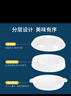 茶花（CHAHUA）茶花微波爐蒸籠專(zhuān)用器皿加熱容器碗飯盒徽波爐熱菜食品級飯煲蒸盒 加熱碗+微波蒸飯煲 1層 1000ml 曬單實(shí)拍圖