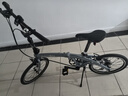 大行（DAHON）P10折疊自行車20英寸10速鋁合金成人通勤V剎 PAA003 消光灰藍 曬單實拍圖