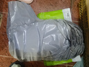 七海秋一次性雨鞋套防水防滑雨靴腳套加厚塑料男女通用鞋套長(zhǎng)筒灰10只裝 曬單實(shí)拍圖