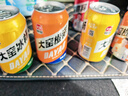 大窯果汁汽水嘉賓橙諾荔愛(ài)果味碳酸飲料易拉罐330mL* 【嘉賓2橙諾2荔愛(ài)2冰暢2】 曬單實(shí)拍圖
