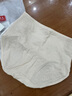 南極人10A抑菌醫用級純棉女士?jì)妊澟哐崭辜娱L(cháng)襠新款三角內褲3條L 曬單實(shí)拍圖