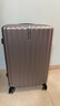 新秀麗（Samsonite）行李箱28英寸拉桿箱豎條紋大容量旅行箱托運密碼箱拿鐵咖GU9 曬單實拍圖