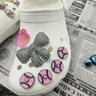 卡駱馳（CROCS）洞洞鞋貝雅卡駱班輕便耐磨一腳蹬休閑鞋|205089 白/深藍-126 43 (270mm) 曬單實(shí)拍圖