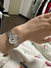 天梭（TISSOT）手表 小美人系列女表 瑞士石英女士鋼帶腕表時(shí)尚表生日禮物 曬單實(shí)拍圖