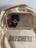 斯凱奇（Skechers）男女同款大容量痛包雙肩包舒適透明學(xué)生書(shū)包谷子娃包L325U103 淺沙黃色 均碼 曬單實(shí)拍圖