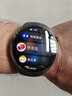 華為（HUAWEI）【咨詢享優(yōu)惠】華為WATCH 5手表運動鴻蒙AI智能eSIM獨立通話血壓血糖風險評估研究男女智能Pro 46MM蒼穹黑丨氟橡膠表帶【送皮表帶+貼膜】 曬單實拍圖