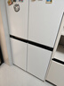 美的（Midea）M60小機(jī)皇541雙系統(tǒng)純平全嵌Pro除菌十字四開門一級(jí)無霜國家補(bǔ)貼家用電冰箱MR-541WUSPZE云朵 曬單實(shí)拍圖