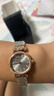 安普里奧·阿瑪尼（Emporio Armani）手表女士滿(mǎn)天星時(shí)尚鑲鉆高級感鋼帶皮帶石英表情人節禮物送女友 玫瑰金鑲鉆小表盤(pán)AR1841 曬單實(shí)拍圖