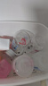 愛(ài)得利（evorie）奶瓶 帶手柄帶重力球寬口徑寶寶Tritan奶瓶300ml灰（6個(gè)月+） 曬單實(shí)拍圖