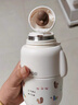 蘇泊爾（SUPOR）兒童保溫杯水杯水壺小學(xué)生上學(xué)開學(xué)316L吸管杯 椰奶白KCV50CM20 曬單實(shí)拍圖