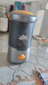 得力（deli）學(xué)生大口徑全自動(dòng)電動(dòng)削筆機兒童削筆器卷筆轉筆削筆刀削加粗桿大三角鉛筆電動(dòng)文具生日開(kāi)學(xué)禮物灰 曬單實(shí)拍圖