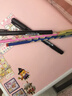 得力（deli）10支HB粉色洞洞筆鉛筆書(shū)寫(xiě)鉛筆易抓握兒童矯姿學(xué)生練字筆禮物HC806-HB學(xué)生開(kāi)學(xué)禮物 曬單實(shí)拍圖