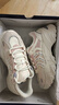 FILA 斐樂女鞋魚刺2代老爹鞋反光休閑鞋時(shí)尚復(fù)古厚底增高鞋運(yùn)動(dòng)鞋女 奶白/煙玫粉-GR 37.5 曬單實(shí)拍圖