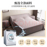 京尋家具防塵布床罩防塵罩沙發(fā)遮灰布家具遮蓋布擋灰布 云霧灰2*2.4m 曬單實(shí)拍圖