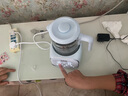 蘇泊爾（SUPOR）恒溫水壺 嬰兒調(diào)奶器 寶寶玻璃純鈦燒水壺 泡奶粉機(jī)1.2L BW08T 曬單實(shí)拍圖