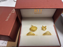 周生生黃金戒指 足金愛情密語皇冠戒指女款 生日禮物90227R 計(jì)價(jià)3.15克 曬單實(shí)拍圖