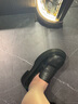 RXXBFB黑色軟底樂(lè )福鞋女2025四季新款配裙子jk單鞋女百搭英倫風(fēng)小皮鞋女 啞光黑色 36 (230mm) 曬單實(shí)拍圖