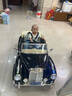 奔馳兒童電動(dòng)車(chē)老爺車(chē)四輪大g復古汽車(chē)男女寶寶小孩玩具車(chē)可坐人星辰皓 烤漆黑色+軟輪+皮座椅+搖擺+燈光+遙控 曬單實(shí)拍圖