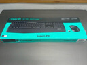 羅技（Logitech）MK345無線辦公鍵鼠套裝 寬大掌托 舒適鍵入體驗(yàn) 全尺寸 帶無線2.4G接收器 黑色 曬單實(shí)拍圖