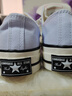 匡威（Converse）官方 1970S男女休閑板鞋星辰藍藍色A11751C A11751C 38 曬單實(shí)拍圖