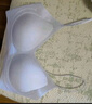 草本初色內(nèi)衣女小胸聚攏無鋼圈山茶花香氛文胸罩 晴空藍(lán) XL 【130-150斤】 曬單實拍圖