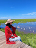 爾山集民族風(fēng)披肩女云南旅游秋冬披風(fēng)斗篷波西米亞針織保暖兩用子圍巾 紅色披肩（100*135cm） 曬單實(shí)拍圖
