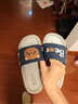 NAOISKEY?腦斯基親子拖鞋三口夏季男孩父子涼拖鞋母女外穿沙灘防滑家居室內鞋 黃色 10.5 210 適合腳長(cháng)19.5cm 曬單實(shí)拍圖
