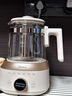 美的（Midea）全玻璃養(yǎng)生壺全自動燒水壺母嬰恒溫電熱水壺花茶壺全包裹護底防碎1.5L MK-YS15B201 曬單實拍圖