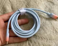 倍思PD快充20W蘋(píng)果數據線(xiàn) Type-C充電器線(xiàn)適用iPhone14/13/12/11/XP/8手機平板2m 星海藍 曬單實(shí)拍圖