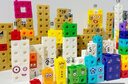 number blocks數字積木圓孔版平替拼裝材料幼兒園拼插積木 袋裝 圓孔數字方塊11-20套裝 200 曬單實(shí)拍圖