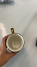 BUDINGCIYI星座馬克杯帶蓋勺牛奶咖啡杯家用陶瓷杯子男女情侶喝水杯七夕禮物 天秤座（黑） 曬單實(shí)拍圖