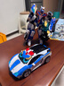 展高（JUMPGO）炫卡斗士2玩具汽車(chē)變形機器人玩具炫藍閃電男孩禮物 曬單實(shí)拍圖