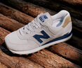 NEW BALANCE休閑鞋男鞋女鞋復古舒適透氣百搭輕便運動(dòng)鞋574系列ML574LGI 42 曬單實(shí)拍圖