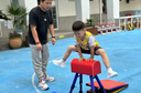 奧匹兒童可調節(jié)跳馬幼兒園鞍馬拆卸大小山羊跳訓練器材彈簧助跳板 幼兒園-跳馬 紅色 AP-1410 曬單實拍圖