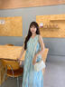 蔻一（Cnoles）云汀包包女款2025年最新款牛皮女士斜挎包小眾高級感白色包包 曬單實(shí)拍圖