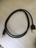 山澤USB轉(zhuǎn)DC電源線3.5*1.35mm供電線支持集線器HUB小音響移動電源USB放大器圓頭充電線 黑色 L-02 曬單實拍圖