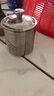 onlycook不銹鋼杯水杯子 嬰幼兒童寶寶杯牛奶杯早餐杯316L  帶蓋熊貓260ml 曬單實(shí)拍圖