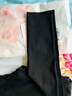 都市麗人打底褲九分鯊魚(yú)褲外穿夏季薄款高腰彈力提臀顯瘦瑜伽褲 黑色1條 M 曬單實(shí)拍圖