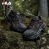 FILA 斐樂(lè )官方男鞋蕨草鞋FERN秋款時(shí)尚復古老爹鞋輕便舒適運動(dòng)休閑鞋 陰影灰/黑-DB 41 曬單實(shí)拍圖