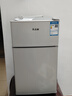 志高小冰箱69L迷你小型家用 下冷藏上冷凍兩用宿舍寢室出租房雙門(mén)辦公室電冰箱 節能省電 一級能效-69L銀雙門(mén)【省電輕音】 曬單實(shí)拍圖